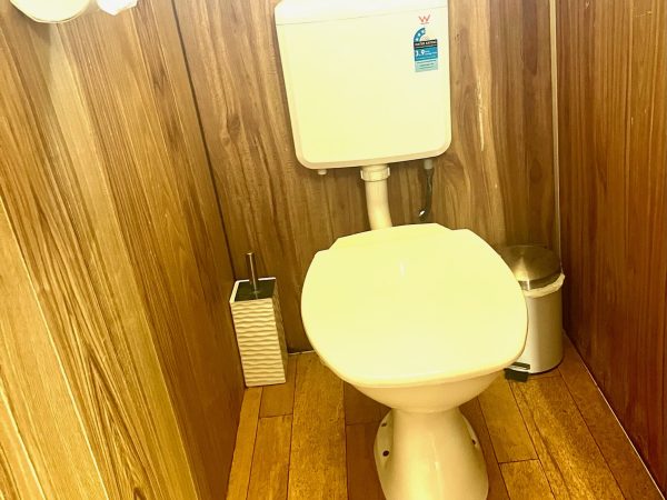 toilet in cabin